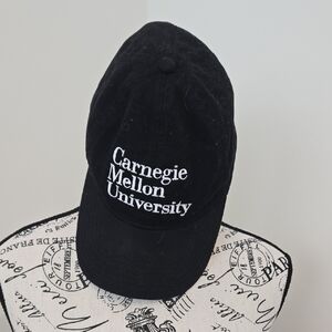 Black Carneige Mellon University Cap